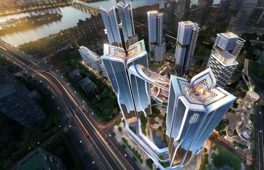 오티에르 용산 조감도. 포스코이앤씨 제공