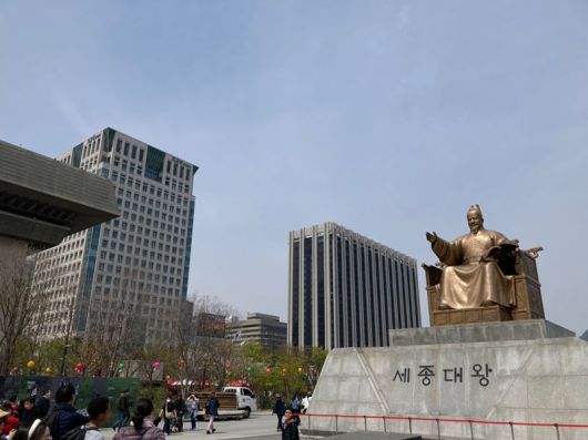 대통령실 이전 후보지로 거론되는 광화문 정부서울청사. 사진=김경수 기자