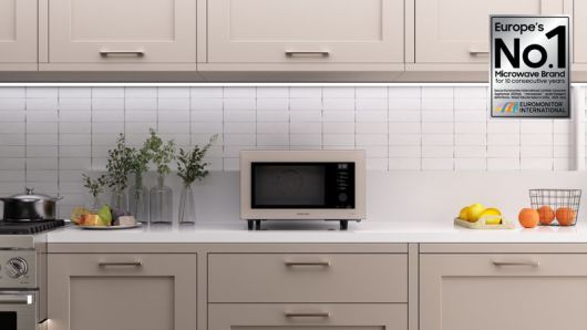 10년 연속 유럽 전자레인지 시장 점유율 1위를 기록한 '삼성전자 전자레인지' 제품 이미지. 삼성전자 제공