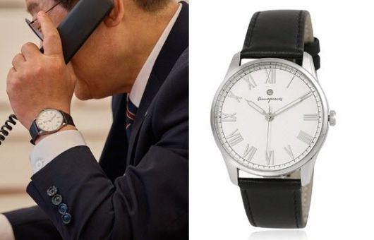 9일 이재명 대통령이 서울 용산구 대통령실에서 이시바 시게루 일본 총리와 전화 통화를 하던 중 착용한 OST '달빛정원 시계'.(사진=대통령실 제공, OST 홈페이지)