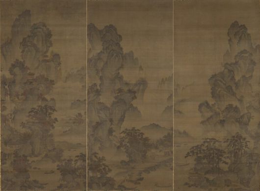 산수도.                                       국보 166호 백자철화매죽문호.                                      조계사 목조여래좌상. 국립중앙박물관 제공·뉴스1