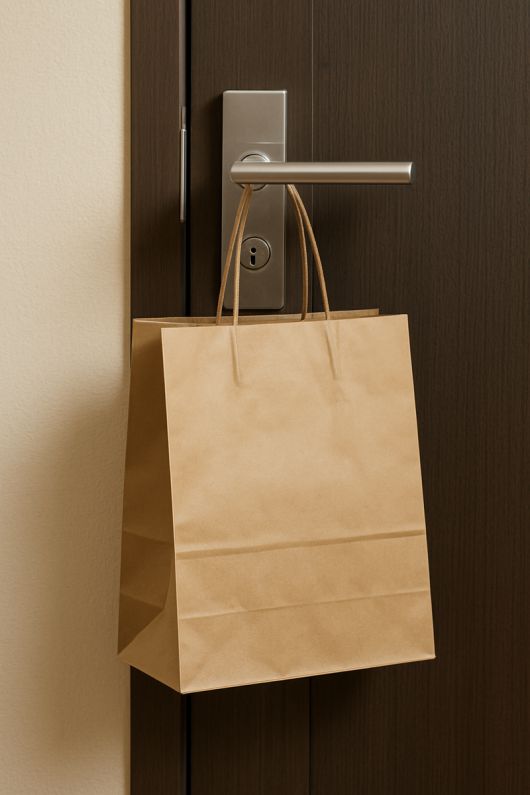 '문고리 거래'에 대해 AI를 활용해 만든 이미지. /사진=챗GPT