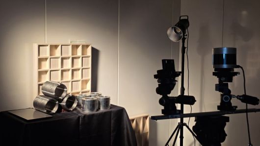 포스코DX 판교사옥에 구축한 AI기술 연구를 위한 광학실험실. 포스코DX 제공