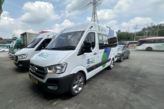 6월 23일부터 경기 똑버스가 용인특례시 이동·남사읍서 운행을 시작한다. 경기도 제공