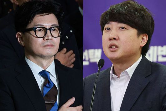 한동훈 전 국민의힘 대표(왼쪽), 이준석 개혁신당 의원/사진=연합뉴스