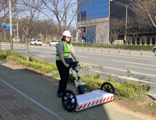 GPR탐사 자료사진. 전북도 제공