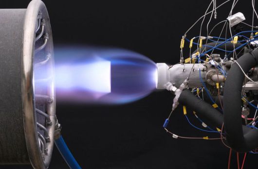 이노스페이스 위성발사체 '한빛 2단 추력 3t급 메탄엔진 연소시험. 이노스페이스 제공