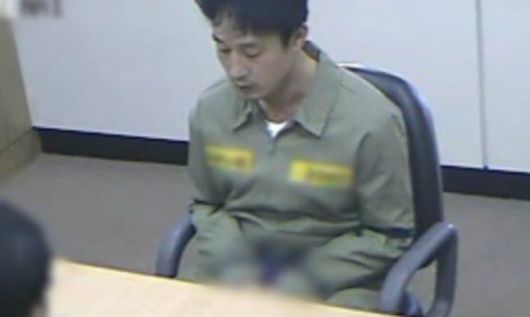 범행을 자백하는 강호순. 사진=SBS '꼬리에 꼬리를 무는 그날 이야기' 갈무리