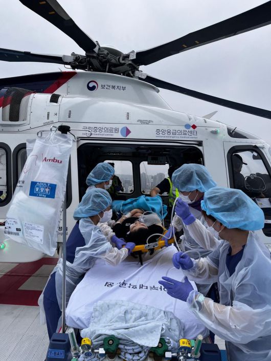 경기도 닥터헬기. 경기도 제공