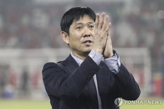 일본 대표팀의 모리야스 하지메 감독.연합뉴스