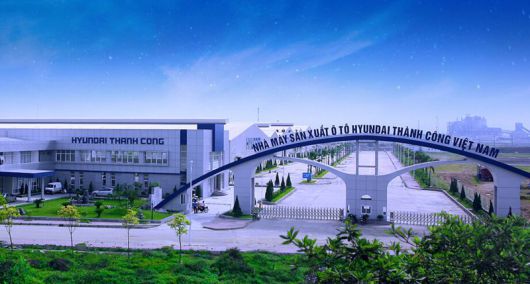 베트남 현대-탄공그룹 자동차 공장. 현대·탄공 홈페이지 제공