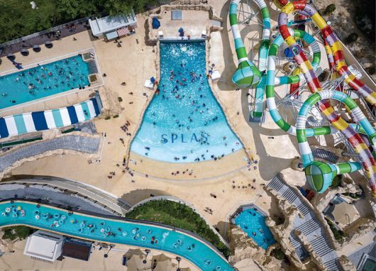 스플라스 스파&워터파크. 호반호텔앤리조트 제공