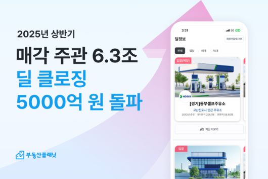 부동산플래닛, 상반기 매각 주관 6조3000억원, 딜 클로징 실적 5000억원을 달성했다. 부동산플래닛 제공