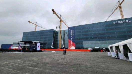 삼성전자 텍사스 테일러 반도체 공장(파운드리). 삼성전자 제공