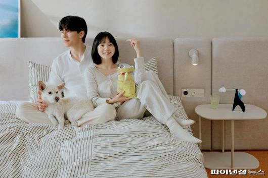 한샘 호텔침대 캠페인 ‘설레는 매일’. 한샘 제공