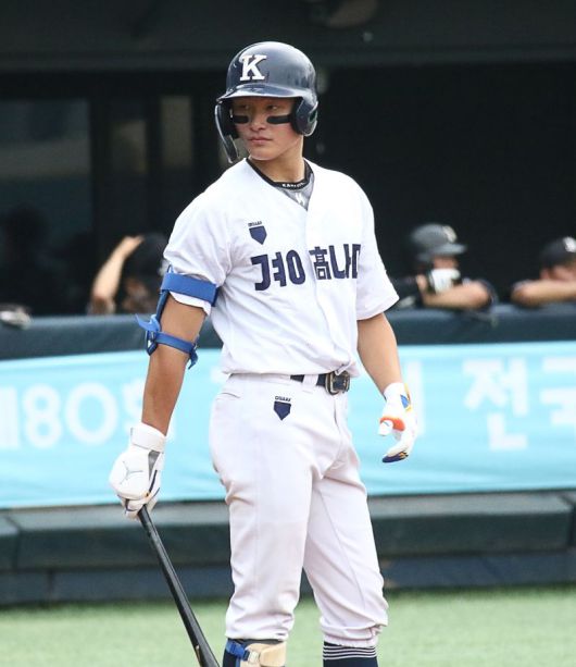 경남고 2학년 외야수 박보승.사진=전상일 기자
