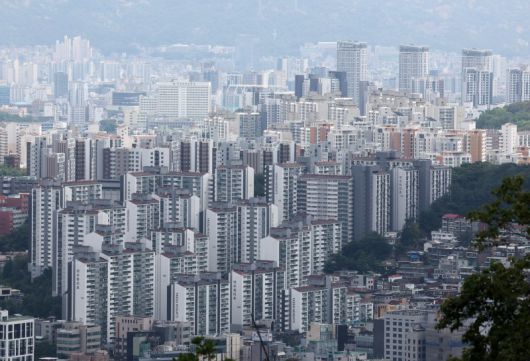 서울 아파트 전경. 뉴시스