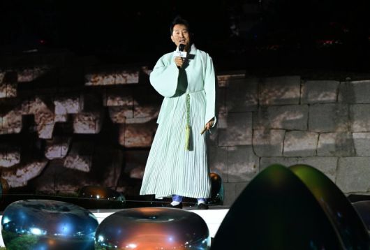 오세훈 서울시장이 개막식에서 인사말을 하는 모습. 서울시 제공 뉴시스