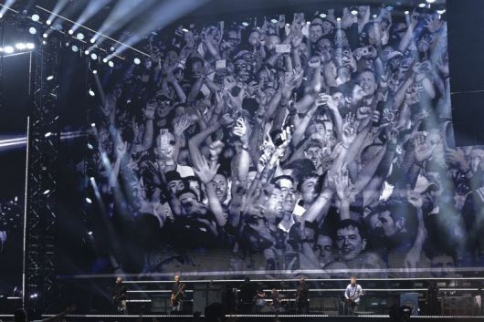 지난 7월 4일 영국 카디프에서 열린 오아시스 콘서트 /사진=연합 지면외신화상