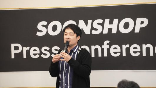 순이엔티 기자 간담회에 참석해 발언하는 박창우 대표. 순이엔티 제공                                    순이엔티 박창우 대표.                                    와이낫미디어 이민석 대표.