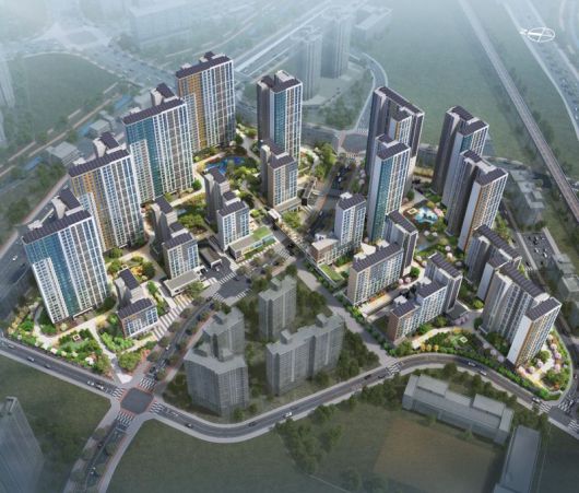 구리갈매역세권 A-1블록 단지조감도. LH 제공