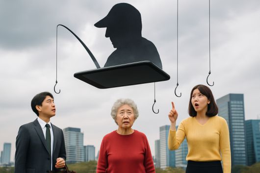 서울대 국가미래전략원(IFS)이 오는 9월 발간할 예정인 이슈브리프에는 다중피해 사기범죄에 대한 시스템 구축을 제안하는 보고서가 담길 예정이다. 보이스피싱 등 다중피해 사기범죄를 AI를 활용해 생성한 이미지. /사진=챗GPT