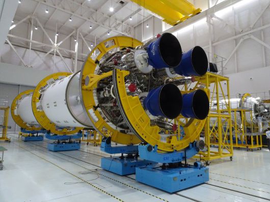 오는 11월 발사되는 누리호4호기 단 조립 현장 연합뉴스