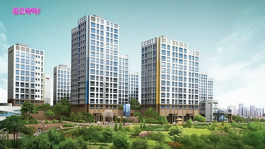 중랑구 망우동 중랑숲리가 전경.