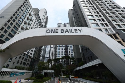 서울 서초구 '래미안 원베일' 전경. 뉴시스