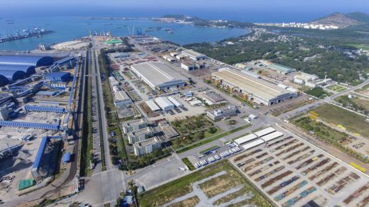 HD한국조선해양이 20일 인수한 두산에너빌리티베트남(두산비나) 공장 전경. HD현대 제공