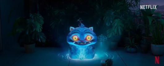 '케이팝 데몬 헌터스'에 등장하는 까치 서씨와 호랑이 더피. 연합뉴스