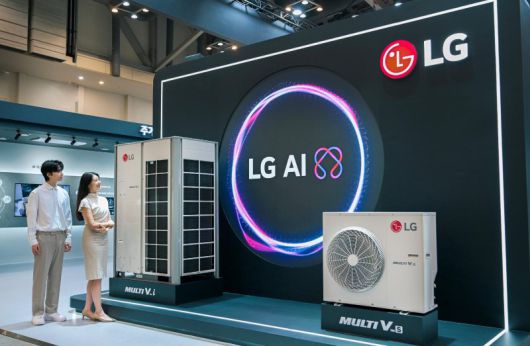 LG전자 시스템에어컨 멀티브이 아이(Multi V i)와 멀티브이 에스(Multi V S). LG전자 제공