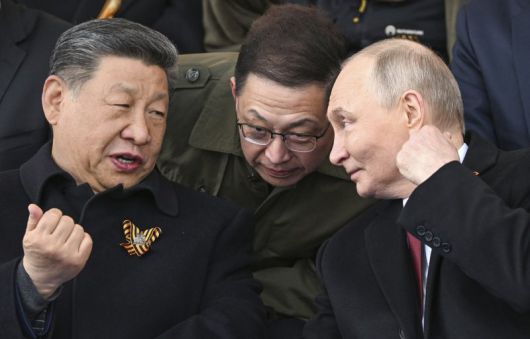 블라디미르 푸틴 러시아 대통령(오른쪽)과 시진핑 중국 국가주석(왼쪽).AP뉴시스