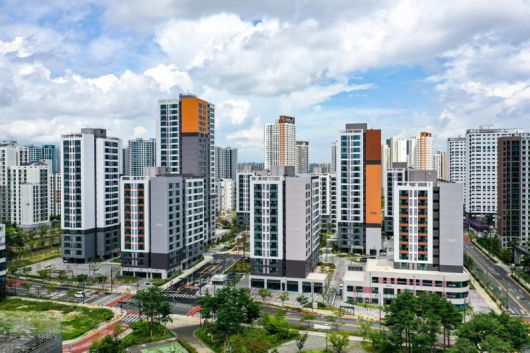 경기도 '평택고덕 15단지 아파트' 조감도. 대보건설