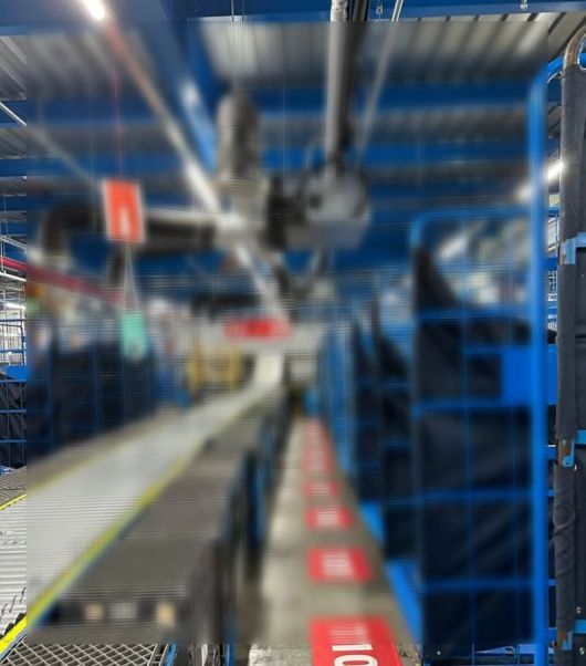 박지현 SNS에 공개된 물류 허브 내부 사진