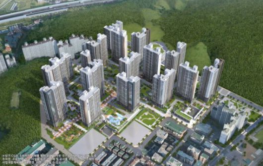 고양 더샵포레나 조감도