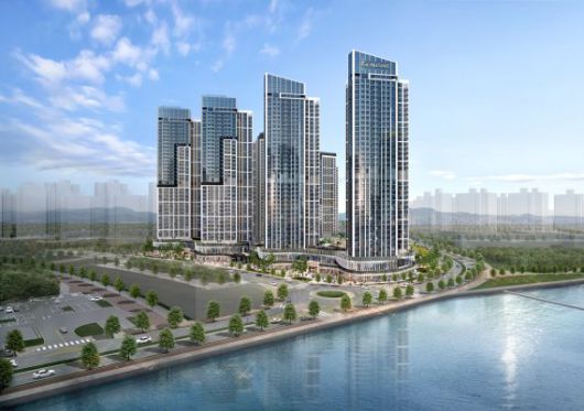 [힐스테이트 더웨이브시티 투시도]