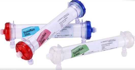 시노펙스 혈액여과기. 시노펙스 제공