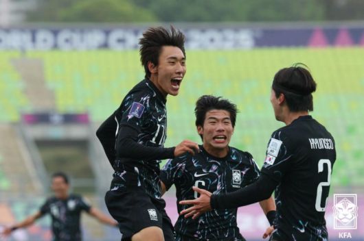 한국 20세 이하(U-20) 축구대표팀의 김현민.대한축구협회 제공