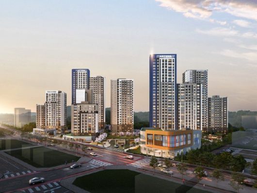 경북도청 신도시에 들어설 공공임대주택 및 돌봄클러스터 조감도. 뉴시스