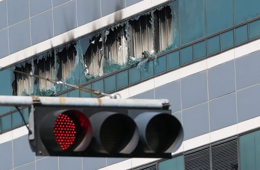 대전 유성구 국가정보자원관리원 화재현장. 뉴스1