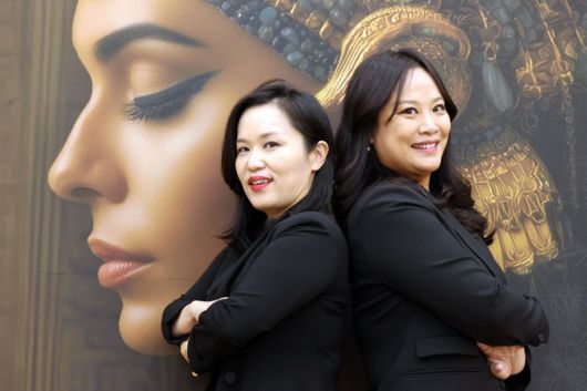 오페라 아이다 여주인공 임세경, 조선형. 사진=서동일 기자