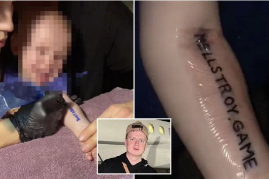 [뉴시스] 부모가 1살 아기에게 강제로 타투를 새기는 끔찍한 사건이 일어났다. (사진=더선) 2025.10.23. /사진=뉴시스