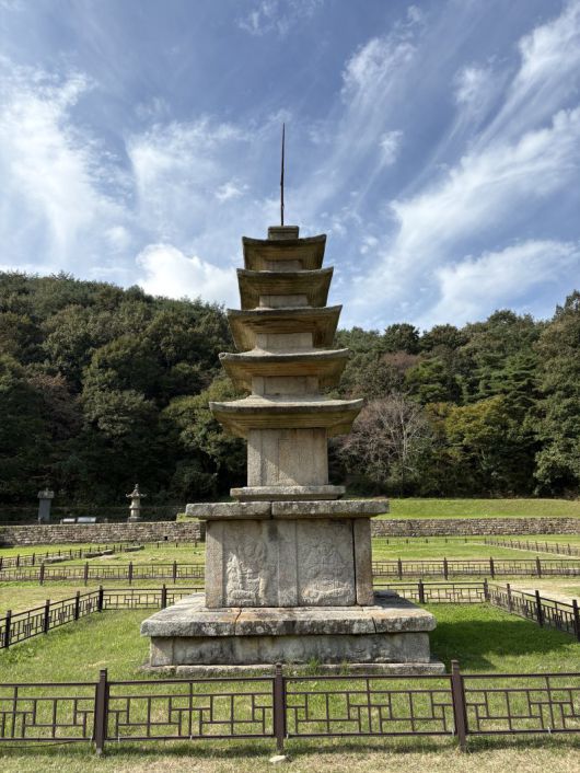 서산 보원사지 오층석탑. 국가유산청 제공