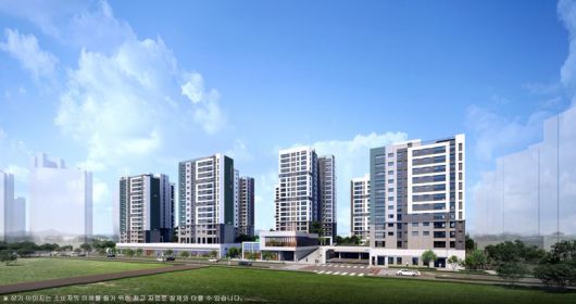 운정신도시 푸르지오 더 스마트 주경투시도. 대우건설 제공