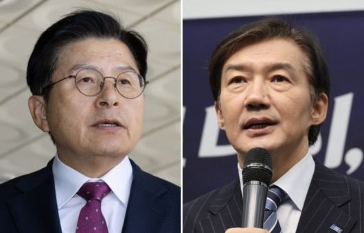 황교안 전 국무총리(왼쪽), 조국 전 조국혁신당 비상대책위원장 /사진=뉴시스, 연합뉴스