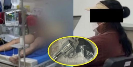 태국에서 60대 여성이 '전처와 3인 관계'를 제안한 남편에게 총을 쏜 사건이 발생했다. /사진=더 타이거 갈무리