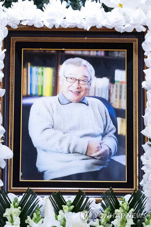 서울아산병원에 마련된 이순재 빈소. 연합뉴스