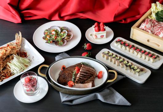 대구메리어트호텔이 연말 연시를 맞아 고객들에게 특별한 휴식과 미식 경험을 선사할 윈터 프로모션을 2026년 내년 2월 말까지 선보인다. 사진은 어반 키친 뷔페 레스토랑의 '웜 윈터 피스트'. 대구메리어트호텔 제공