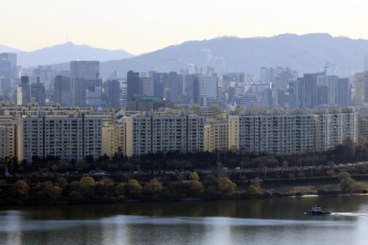 서울 강남권 아파트 전경. 뉴시스